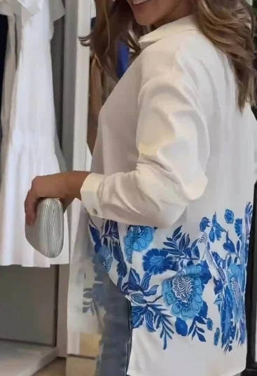 Рисунок 3 - Женская рубашка с принтом