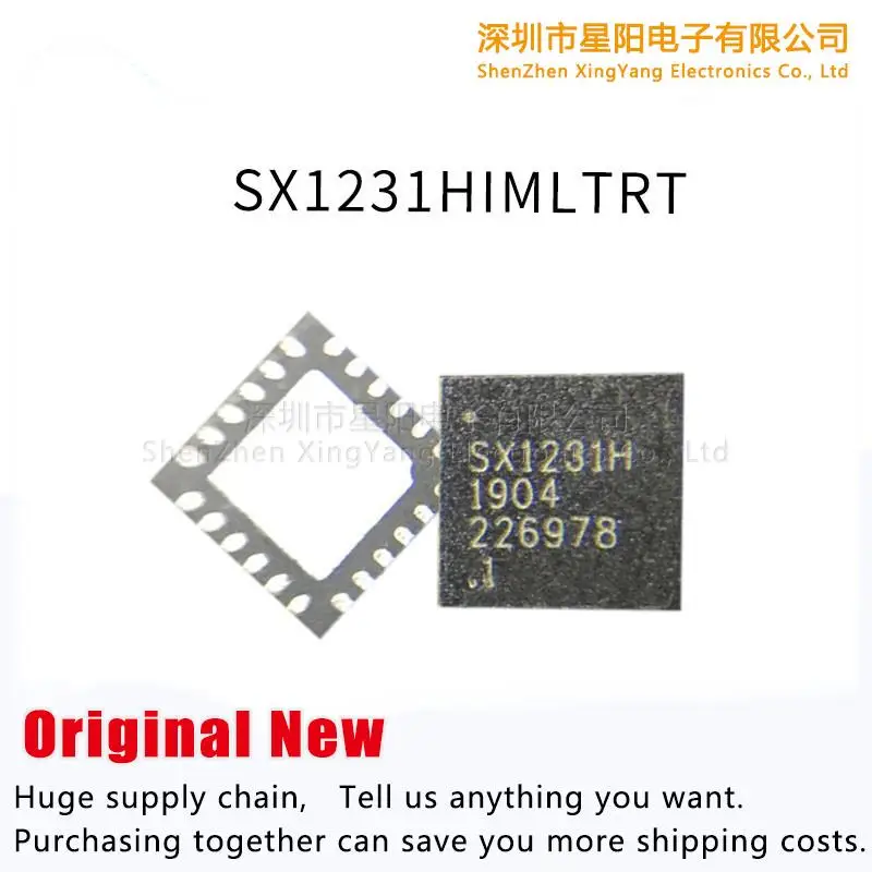 

New original SX1231HIMLTRT UHF transceivers with low consumption