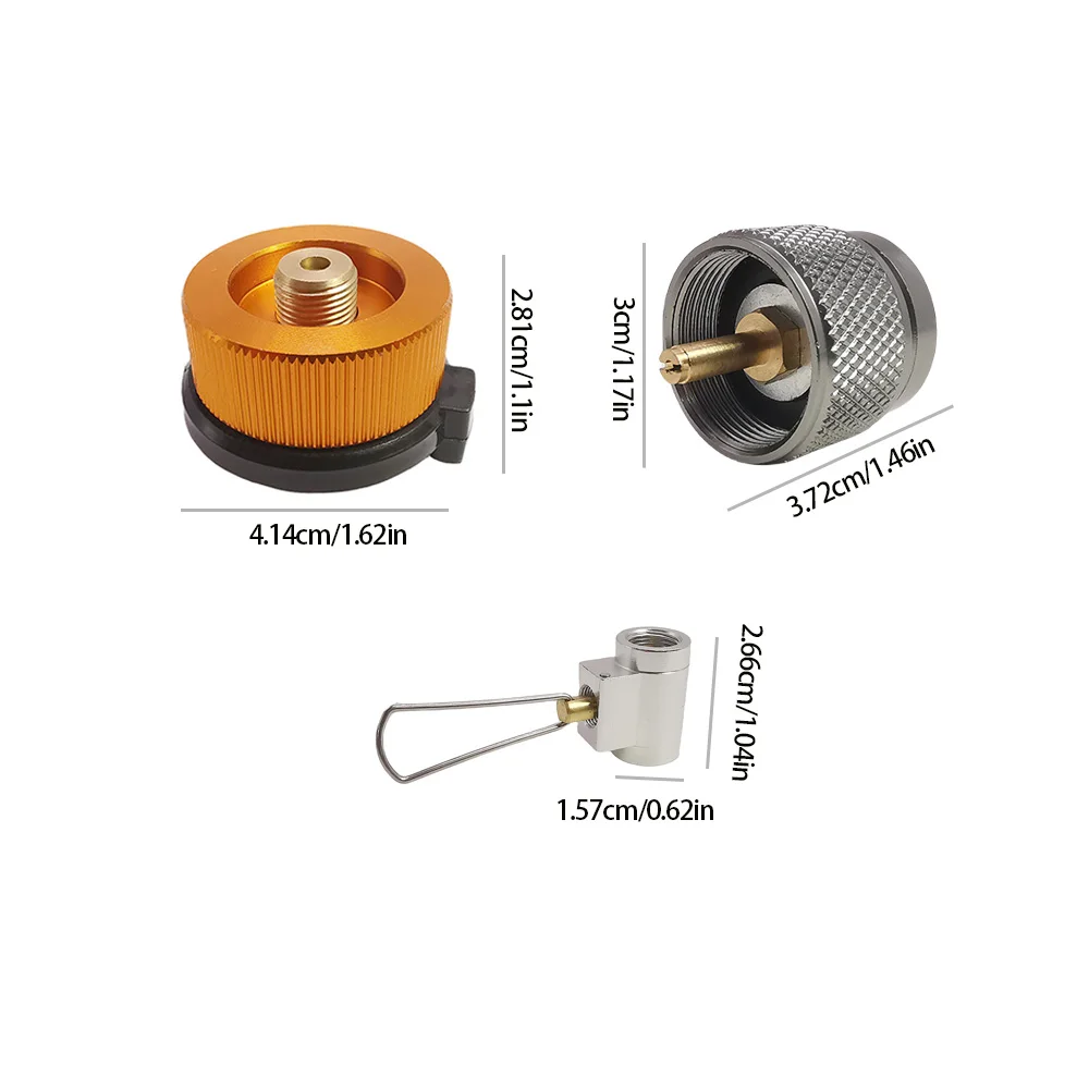 Gas Tank Converter Gas Refill Adapter Gas Converter Butane Adapter Gas Tank Adapter Gas Adapter 1Pc Camping Stove Adapter Converter Butane Canister Adapter Refill EN417 Lindal Valve Canister Shifter