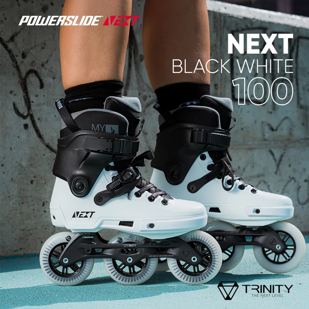 インラインスケート POWERSLIDE NEXTCORE BLACK 80（100% オリジナル 