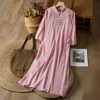 Embroidery Ethnic Style Fashion Clothes Vintage Cotton Linen Streetwear Harajuku Chinese Style Summer Dress for Women Clothing