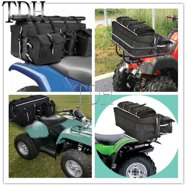 thumbnail image 2 of Aazon.co: VEVOR ATV Rear Storage Bag, 50L ATV Rear Cargo Bag With 2 of 14