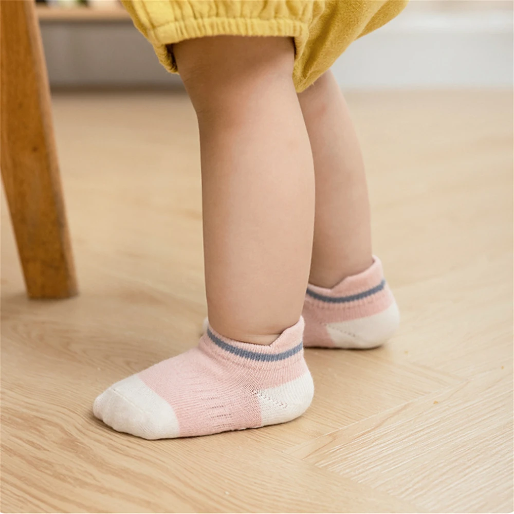 5 Pairs/Set Cute Baby Socks Glued Non Slip Low Top Socks For Infants Color Matching Kids Socks Baby Girl and Boys 12 S9c7595164435429c9ede815fa6a7ded5T