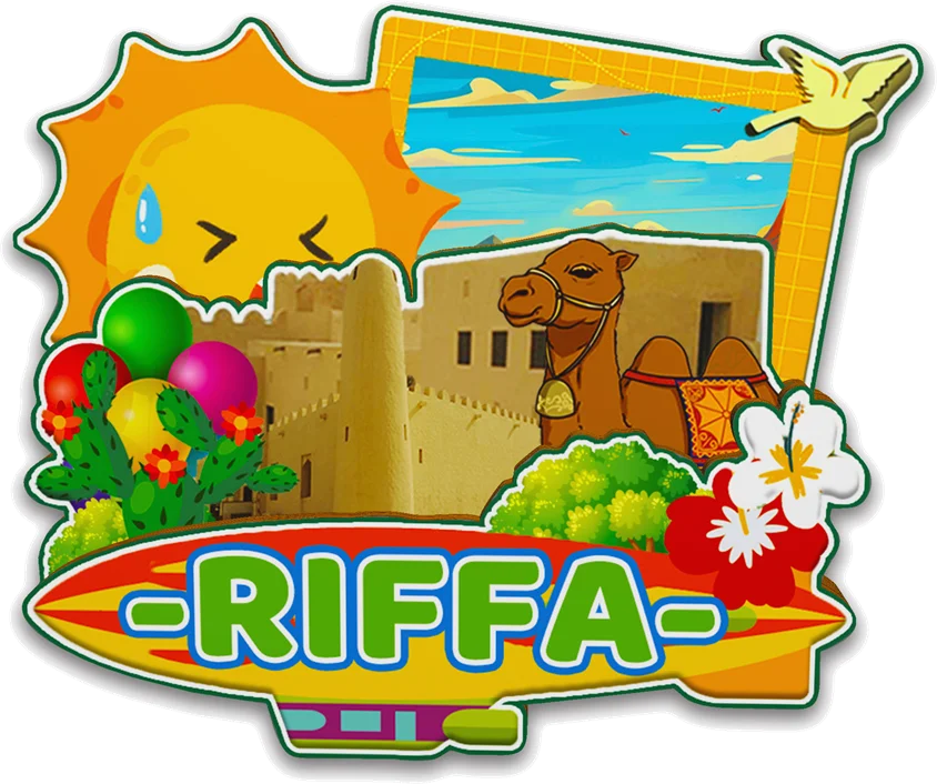 Decorative Magnets for Al uharrag Manama Riffa Bahrain City Landmark Travel Souvenirs 3D Wooden Fridge Stickers Delightful Gifts