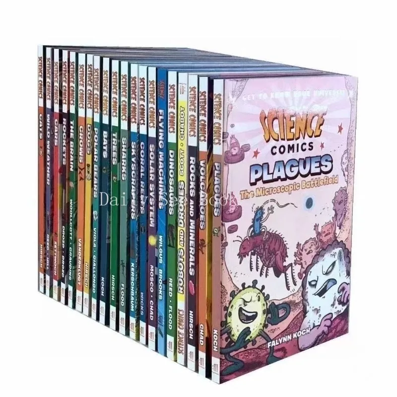 English 1 BOOOK OR 26 BOOKS Science Comics, Children's Scientific