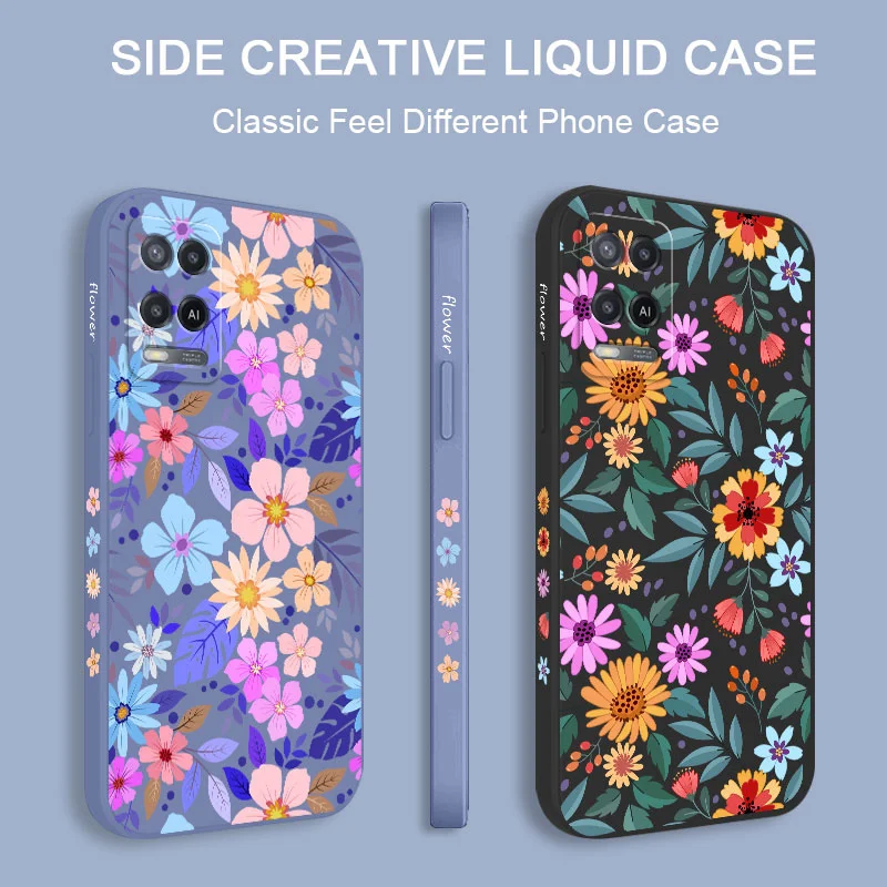Vibrant Floral Design Phone Case - Stylish Protection