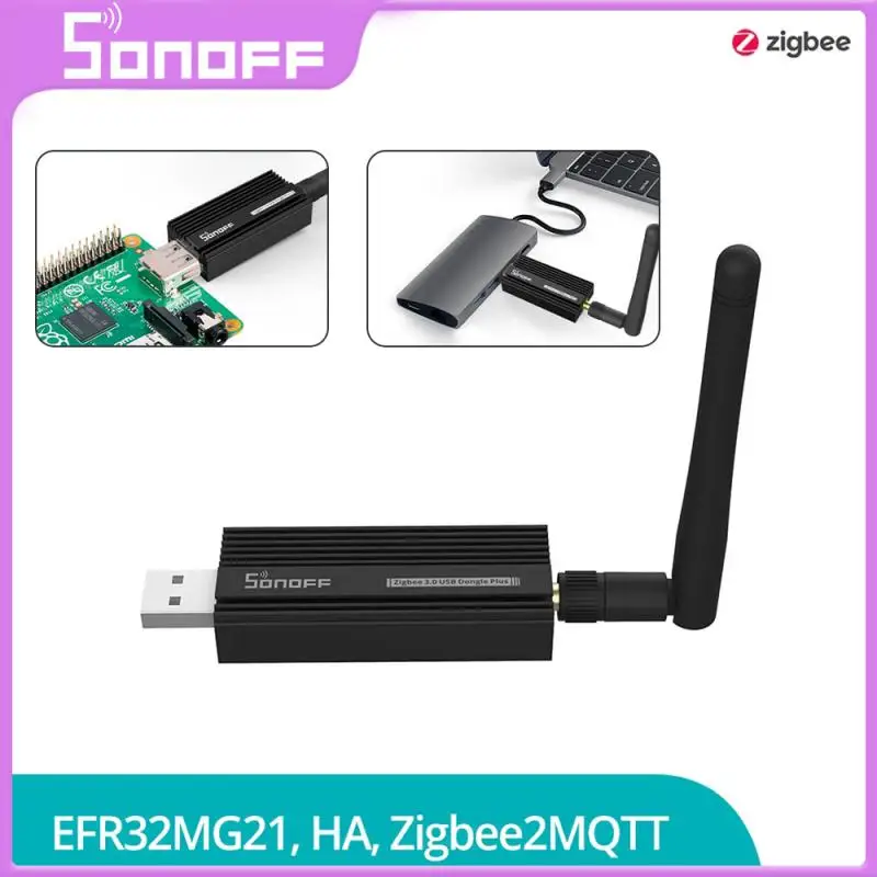 

SONOFF 1-5PCS ZB Dongle-E USB Dongle Plus ZigBee Wireless Zigbee Gateway Analyzer ZHA Zigbee2MQTT Pre-Flashed As ZigBee Router