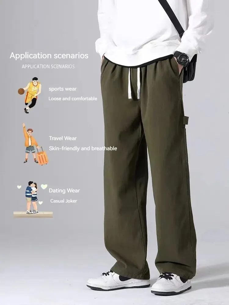 Рисунок 2 - Мужские брюки-карго армейского зеленого цвета