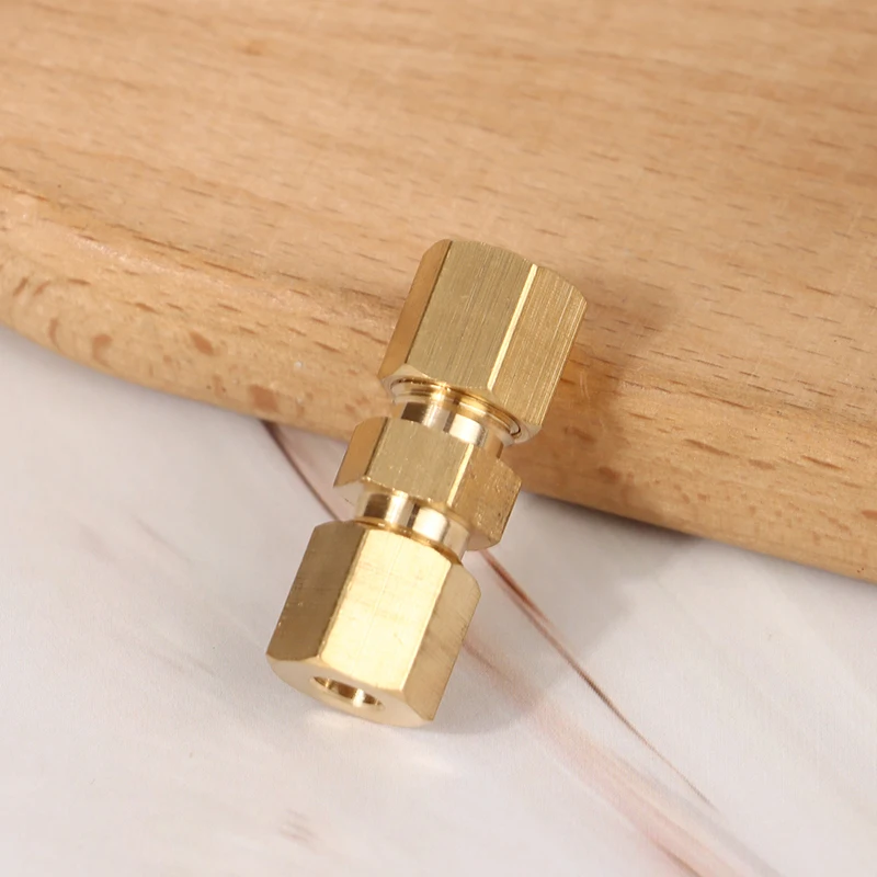 1Pc Universal Brake Line Connector For Brake Line Without Flaring 4.76mm 3/16" Connector Fittings Parts