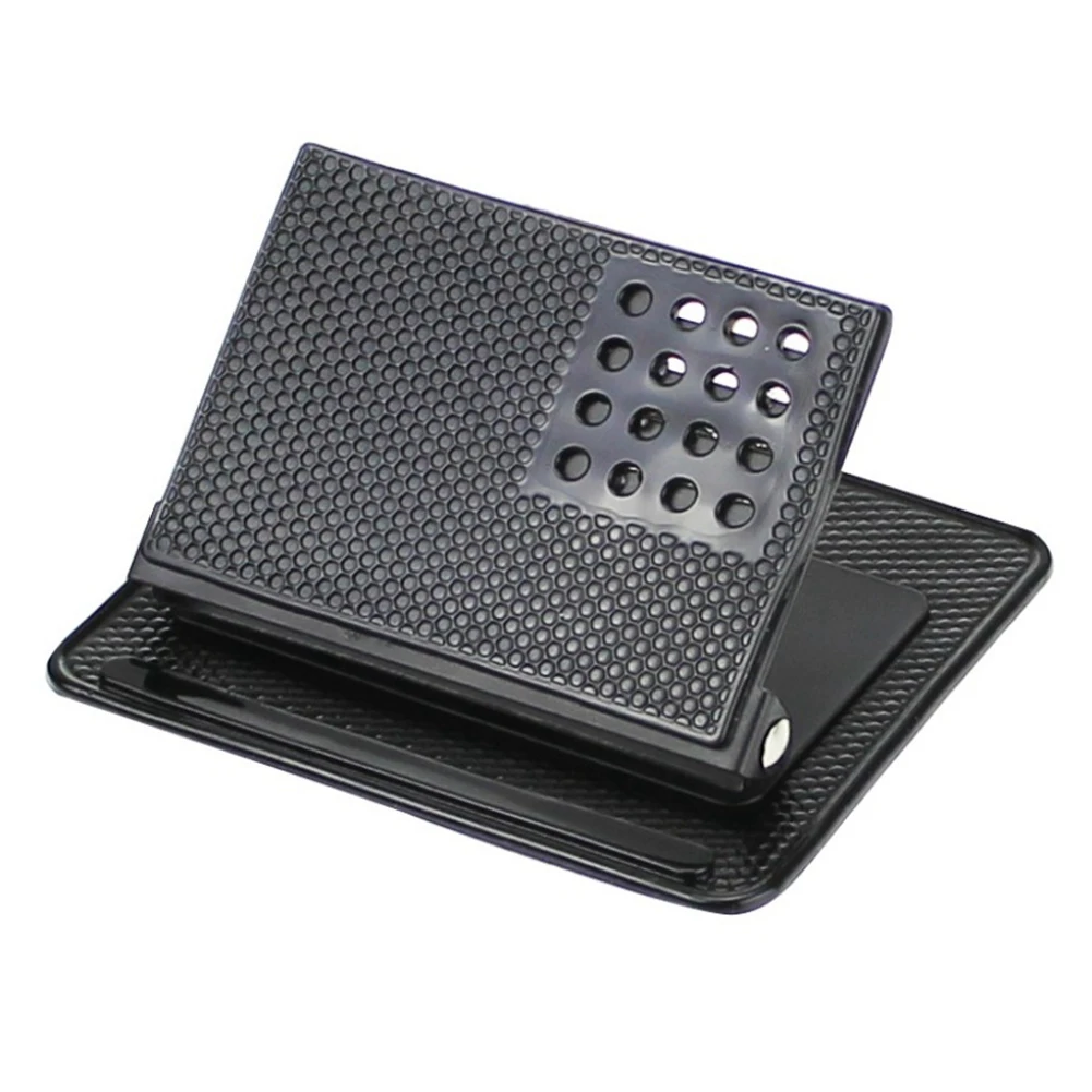 Car Dashboard Multifunctional ic Portable Phone Holder Silicone Anti-Slip Mat GPS Navigator Mount Bracket Interior