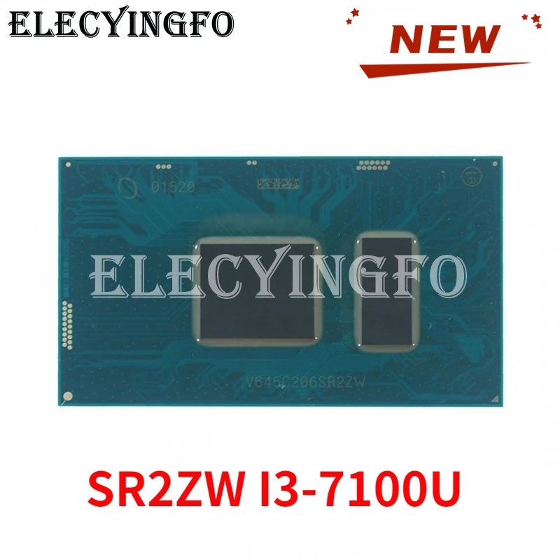 

Новый SR2ZW I3-7100U центральный процессор BGA чипсет