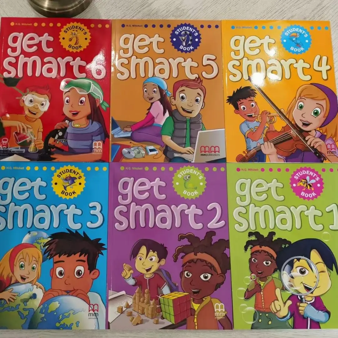 

getsmart teaching materials 6-12 years old children's students English supporting teaching materials English books