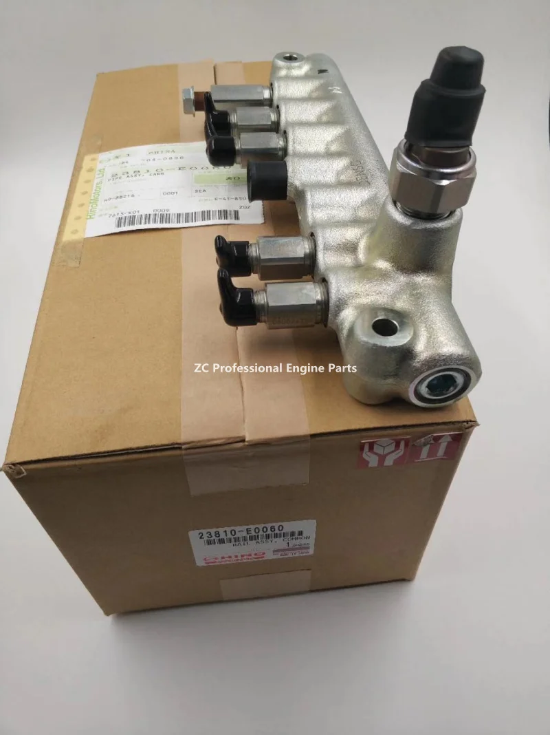 23810-E0060 23810E0060 Japanese original high-pressure oil pump common rail slot for Hino J05E truck engine parts