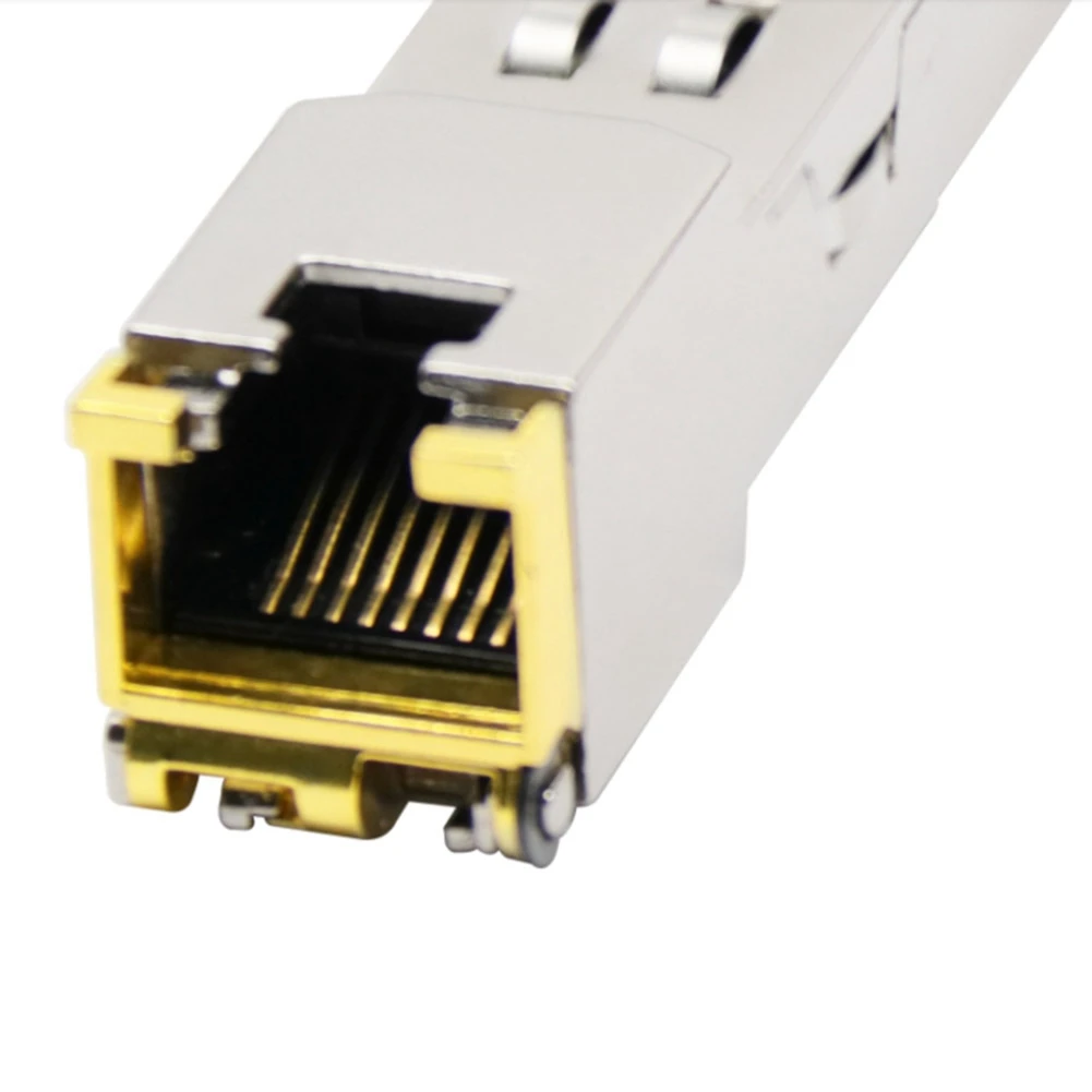 Gigabit RJ45 moduł SFP 10/100/1000Mbps SFP Copper RJ45 nadajnik-odbiornik SFP gigabitowy włącznik Ethernet