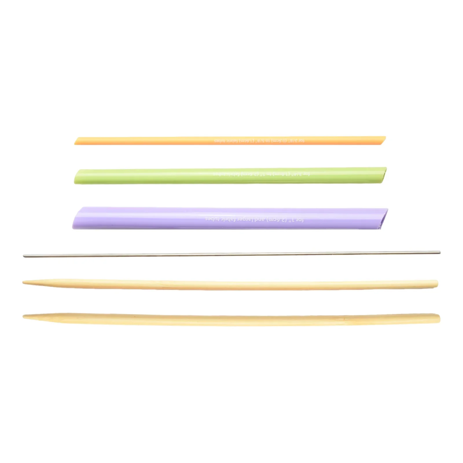 3 PCS Quick Turn Fabric Set Assorted Sizes Tube Turner For Sewing DIY Tools Quick Turn Fabric Set Assorted Sizes Tube Turner