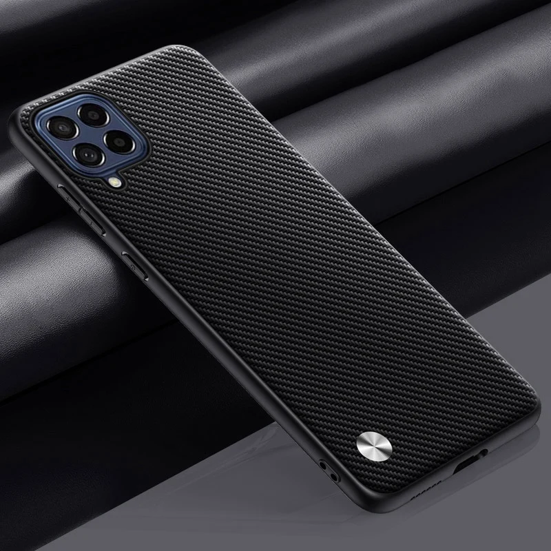 Luxury PU Leather Shockproof Phone Case - Matte Silicone Full Protection Cover