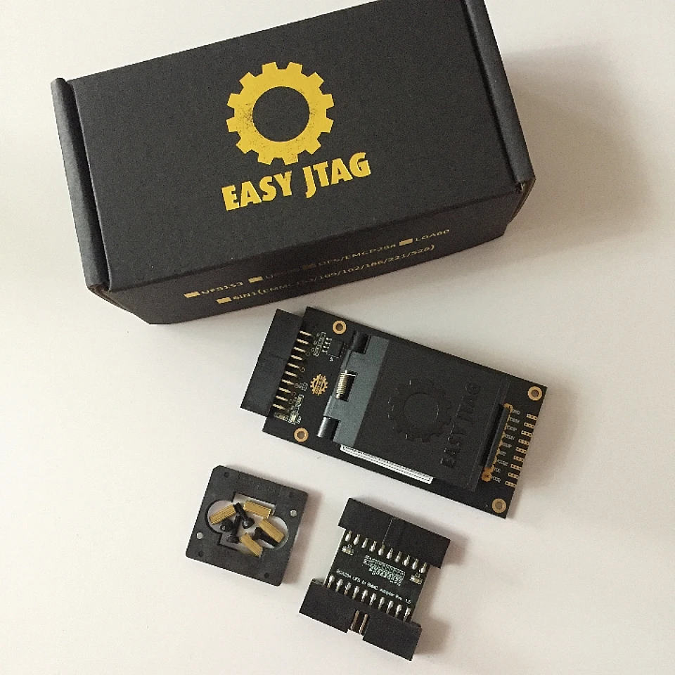 이지 JTAG 플러스 박스 + 4개 소켓 UFS /EMMC 254 EMMC 6 in 1 UFS 153.UFS 95.