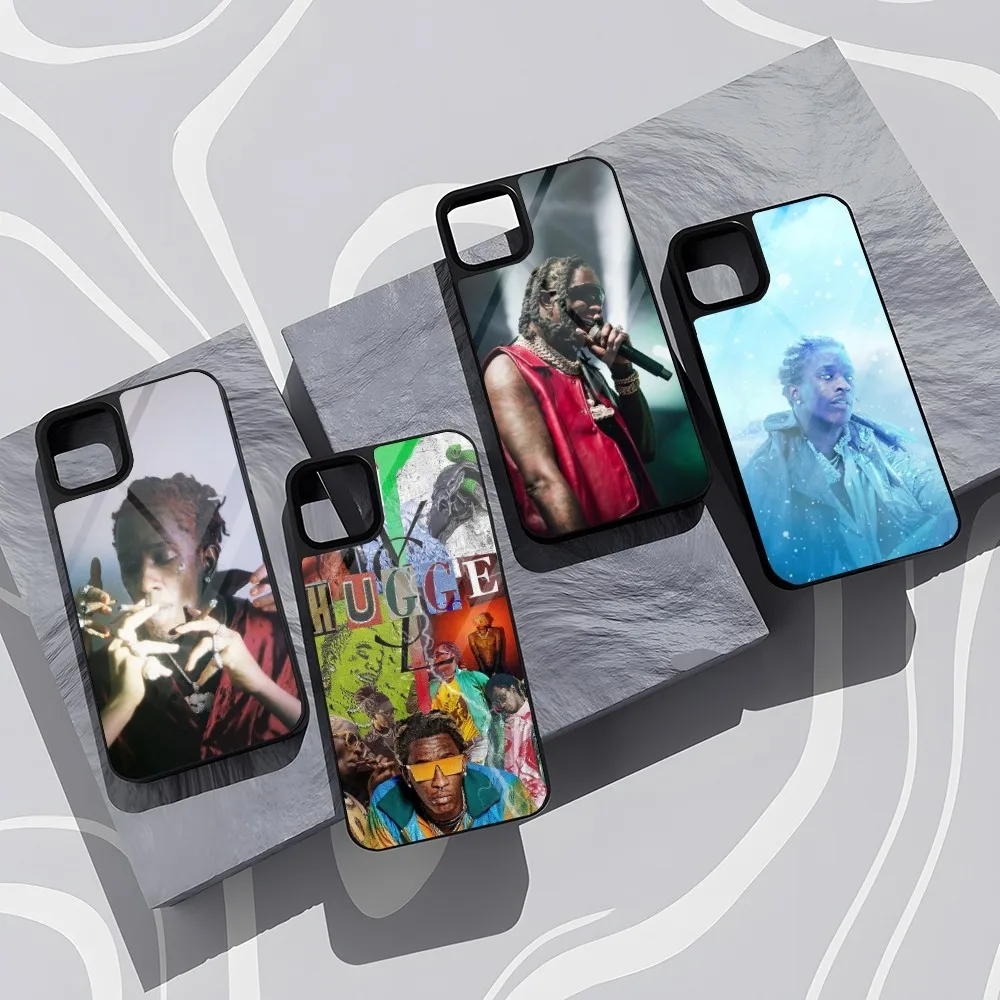 Custodia Per Telefono Pc + Tpu Funda Per Young Thug Samsung Galaxy S10 S30 S22 S20 S21 Plus Rapper Ultra Note 10 Pro 20 Cover Americana