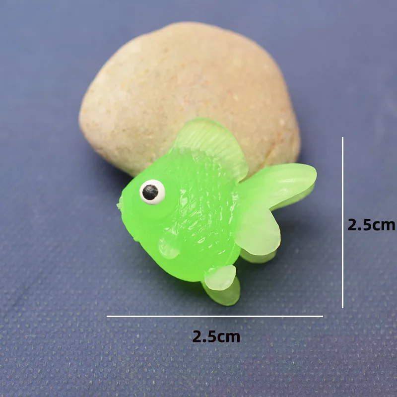 POPETPOP 20 Pièces Poisson Rouge Doux De Simulation Jouets Jouet De Bain  pour Bebe Décorations D'aquarium Ornement D'aquarium Jouet Poisson TPR