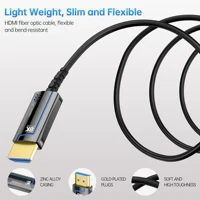 8K 60Hz HDMI 2.1 Fiber Optical Cable Ultra High Speed 48Gbps 4K 120Hz HDR eARC 3D 2M 5M 10M 15M 20M 30M 50M For TV Projector - Image 2