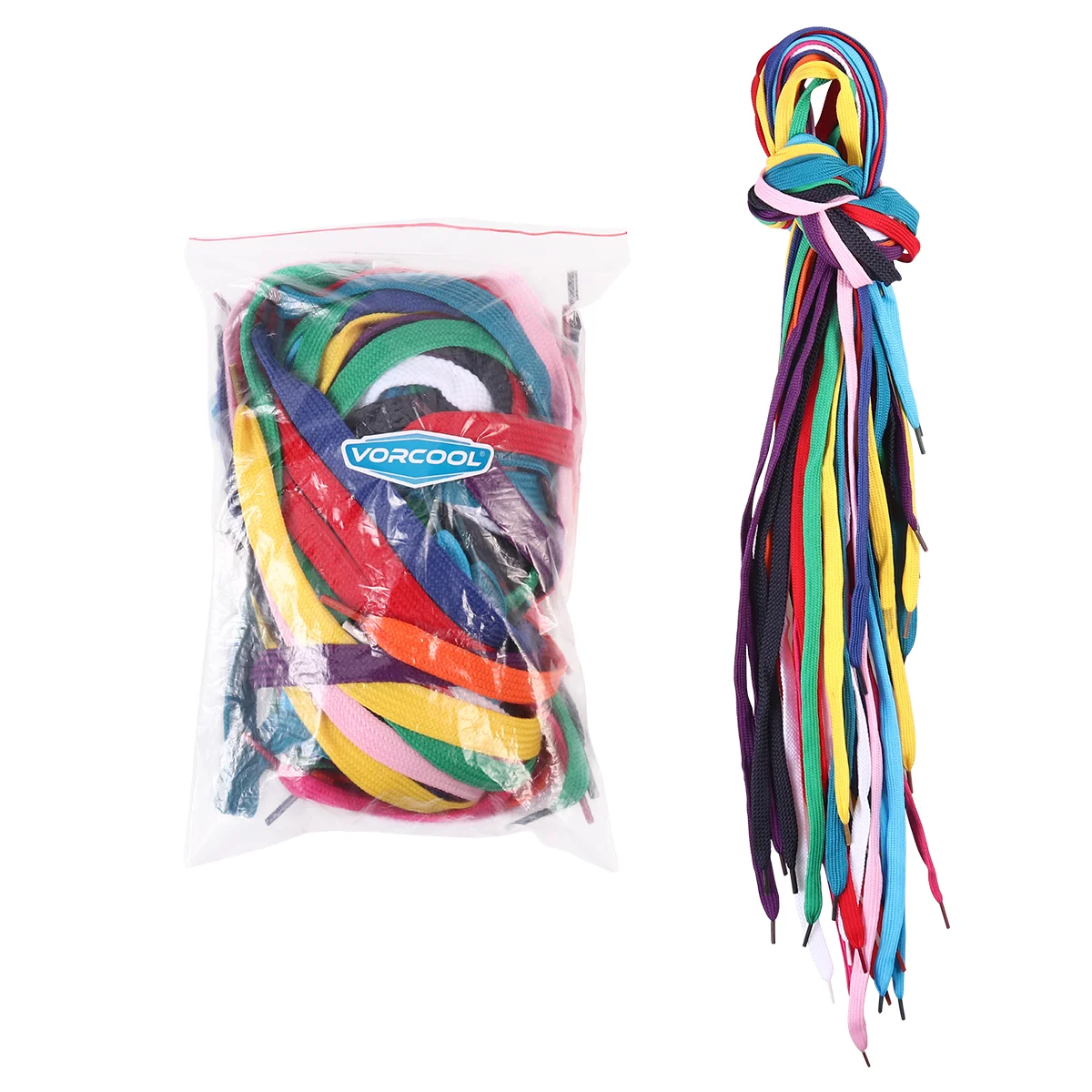Рисунок 2 - VORCOOL цветные декоративные Прочные шнурки