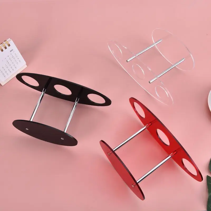 Description Picture 3 of item1Pcs Acrylic Ice Cream Display Rack Sushi Roll Display Stand DIY Ice Cream Cone Holder For Weddings Birthday Party Christmas