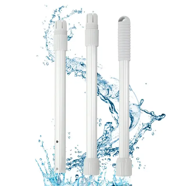 Palo Telescopico Piscina Fibra Carbonio - 112-365cm, Leggero E Resistente