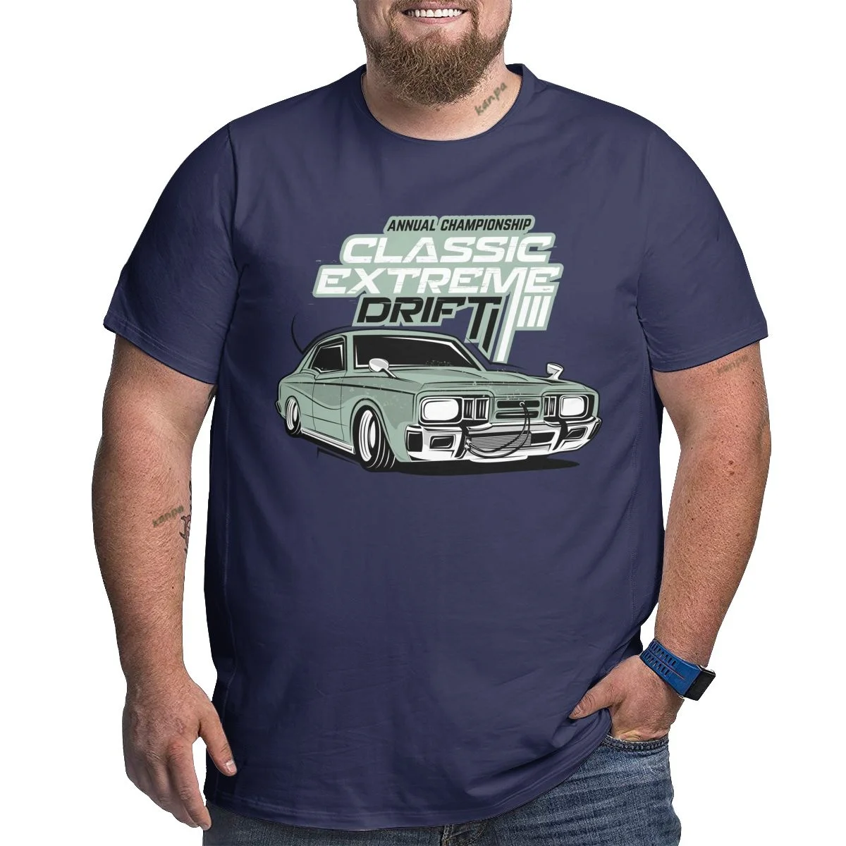 

Футболка мужская оверсайз с принтом гоночного автомобиля, размеры США 5xl, футболка с коротким рукавом, Мужская одежда, топы, футболки, Размер 6xl