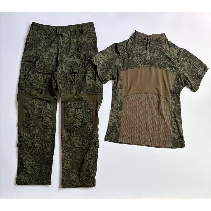 Combinaison grenouille EMR russe grande taille - Pêche wading G3 G4 manches courtes tactique t-shirt