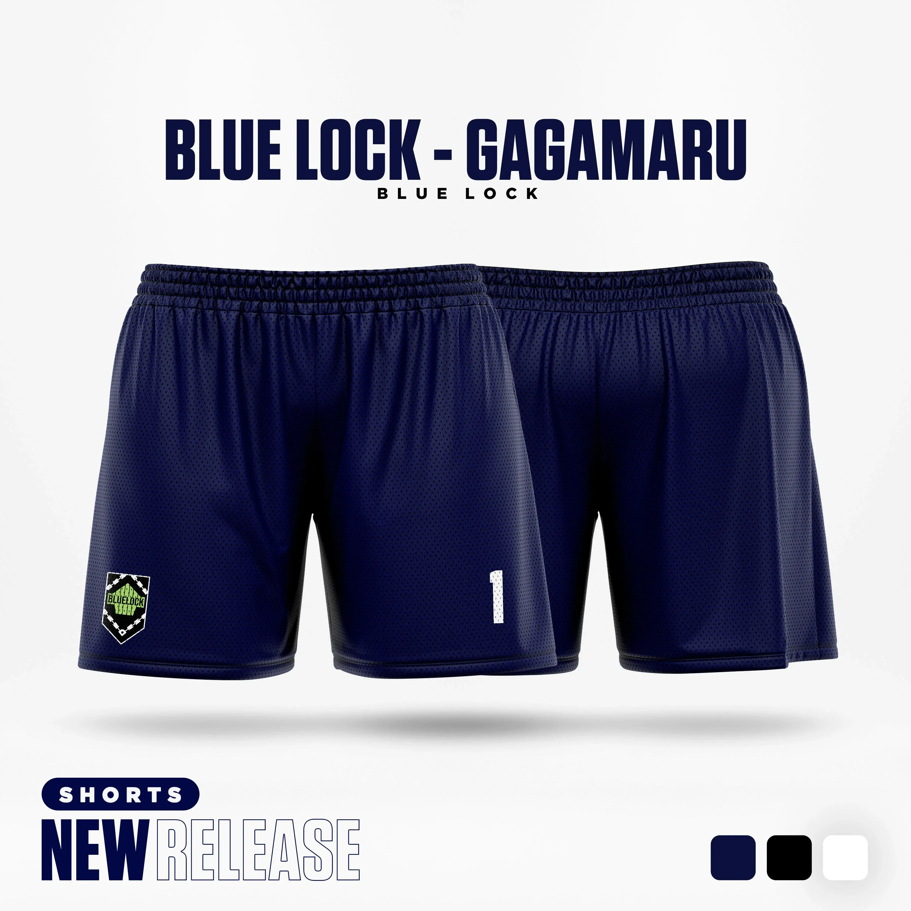 Blue Lock 10 Cartoon Anime Jersey Men Shorts Summer Quick-Drying Pants New Fashion Women Short Sport Children Unisex Bottom 3
