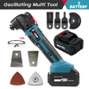 18V Renovator Battery Electric Multifunction Oscillating Multi-Tool Cordless Trimmer Saw Brushless Electric Saw Power Tool 1