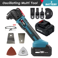 18V Renovator Battery Electric Multifunction Oscillating Multi-Tool Cordless Trimmer Saw Brushless Electric Saw Power Tool 1