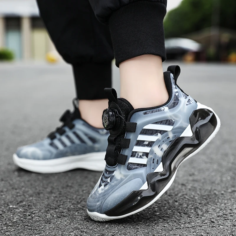 Description Picture 3 of itemKids Sports Shoes 2024 New High-quality Mesh Sneakers Free Shipping Boys Running Trainers Comftable Childrens Tennis Shoes