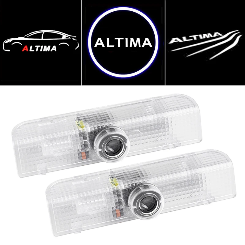 

2 шт., фонари для дверей автомобиля Nissan Altima 2005 2019 2006 2007 2008 2009