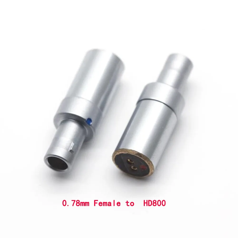 

One Pair Gold Plated MMCX/.78mm Female to HD800 HD800S HD820 HD-800 HD-820 Headphone Converter Adapter