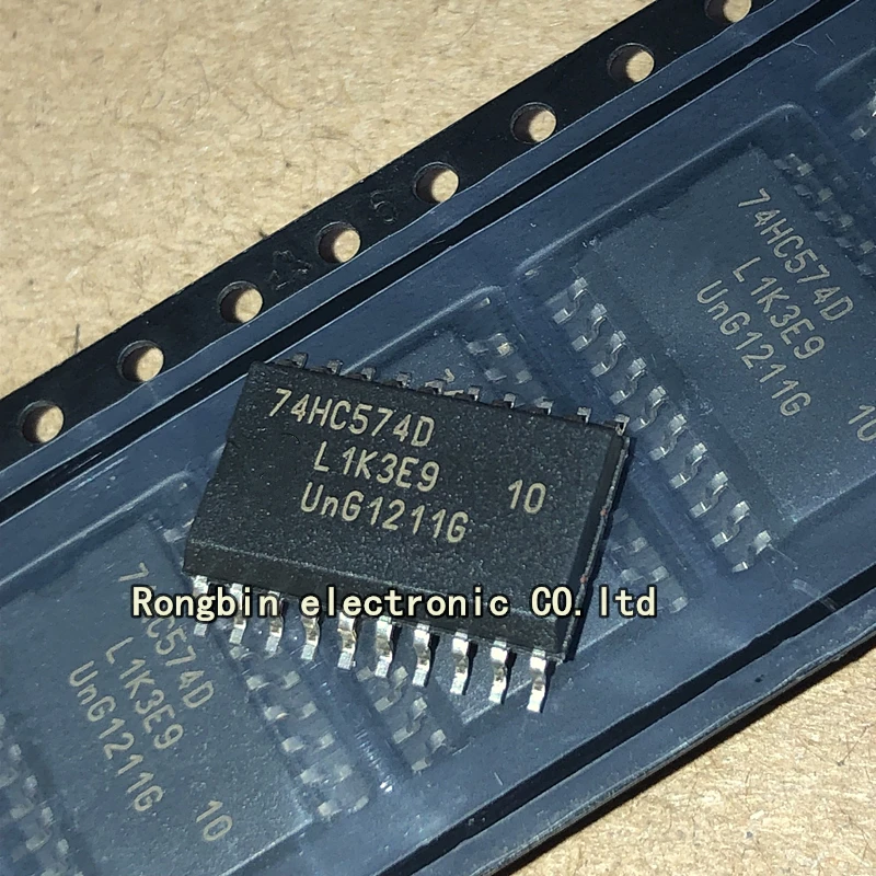 10PCS NEW 74HC574 SMD 74HC574D sop20-7.2 mm wide body, digital logic chip