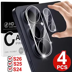 Premium Camera Protective Tempered Glass for Samsung Galaxy - Ultra HD Clear Lens Film (For Galaxy S25Plus)