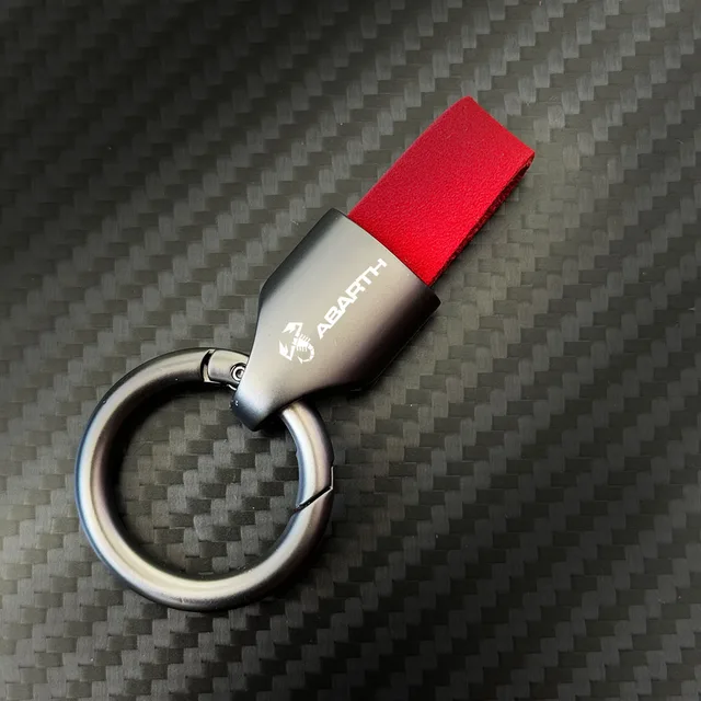 Abarth - Portachiavi Ufficiale Band, Nero - Foto 6