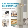 1PC 5 Sizes Adjustable Cat Plastic Door Holder Latch To Let Cat In Dog Door Latch With Stabilizer 2