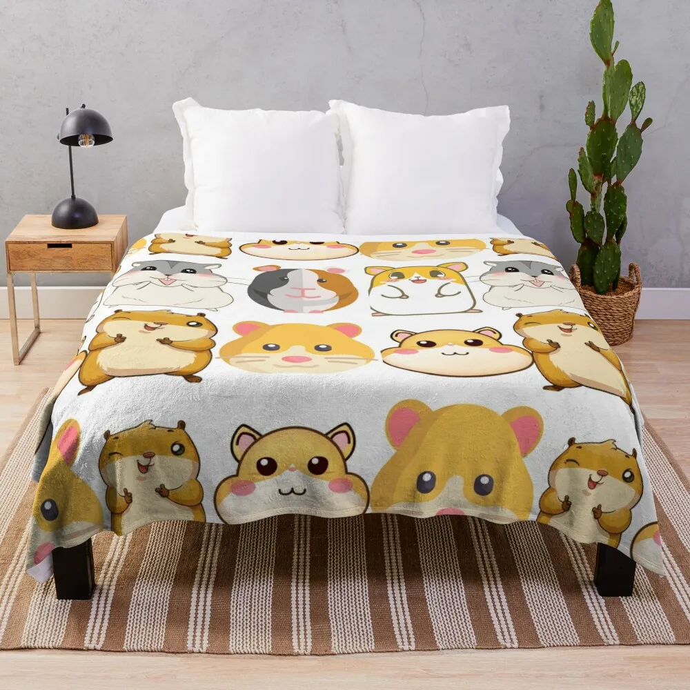 hamster Throw Blanket Heavy Blanket Polar blanket