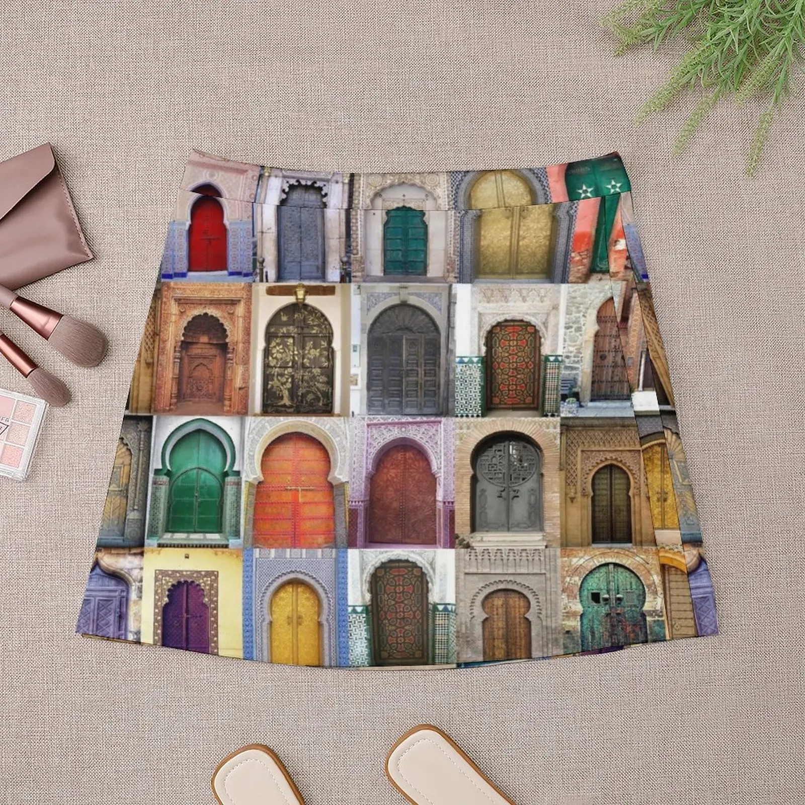 Moorish Doors Mini Skirt micro mini skirt extreme School skirt korean ladies summer