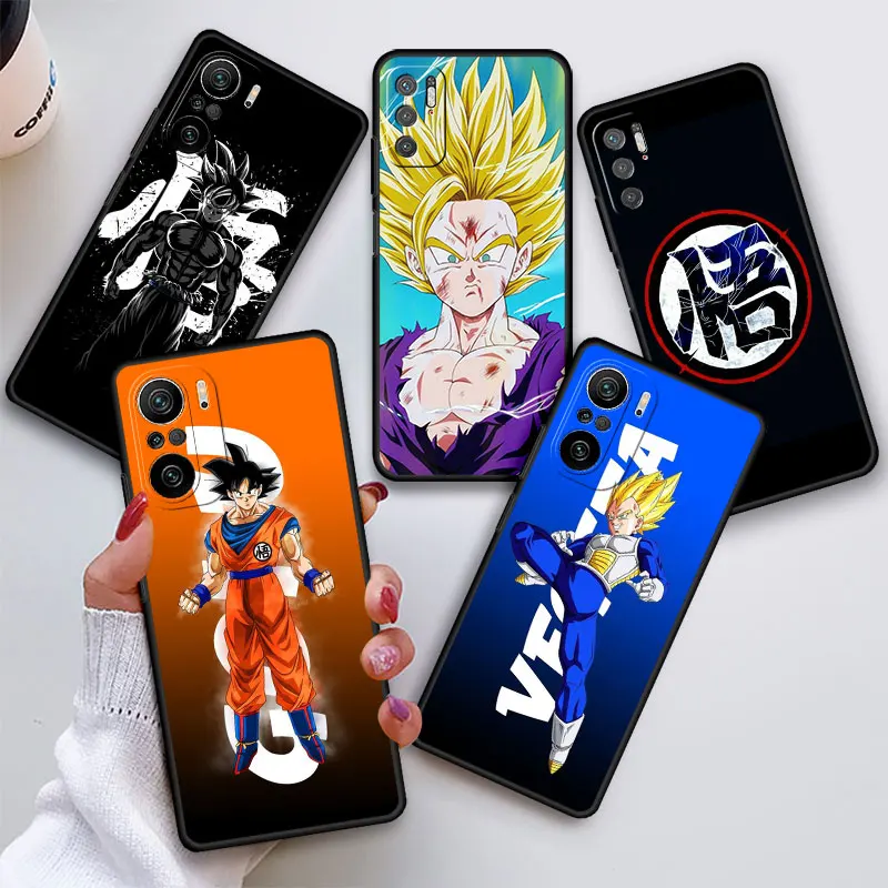 

Case For Xiaomi Redmi 12 10 9 12C 10C 10A 9A 9C 9T A1 9i K40 K60 K50 Gaming Note 8 7 Silicone Phone Cover GOKU Vegeta D-DBZ Capa