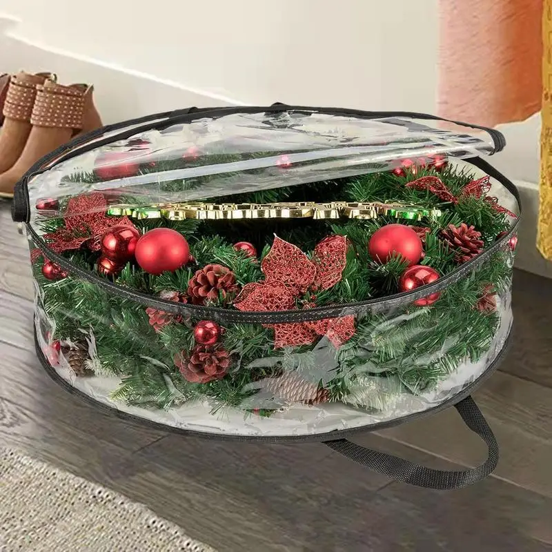 Sterilite Christmas Wreath Case Homz 30 Wreath Storage Box 30