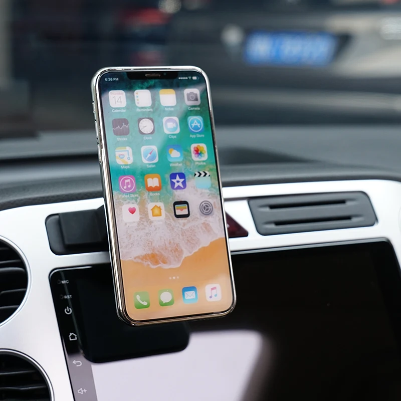 Car magnetic mobile phone holder gps holder gps bracket phone stand clip for VW Polo V 6C Passat Golf Sportsvan accessories