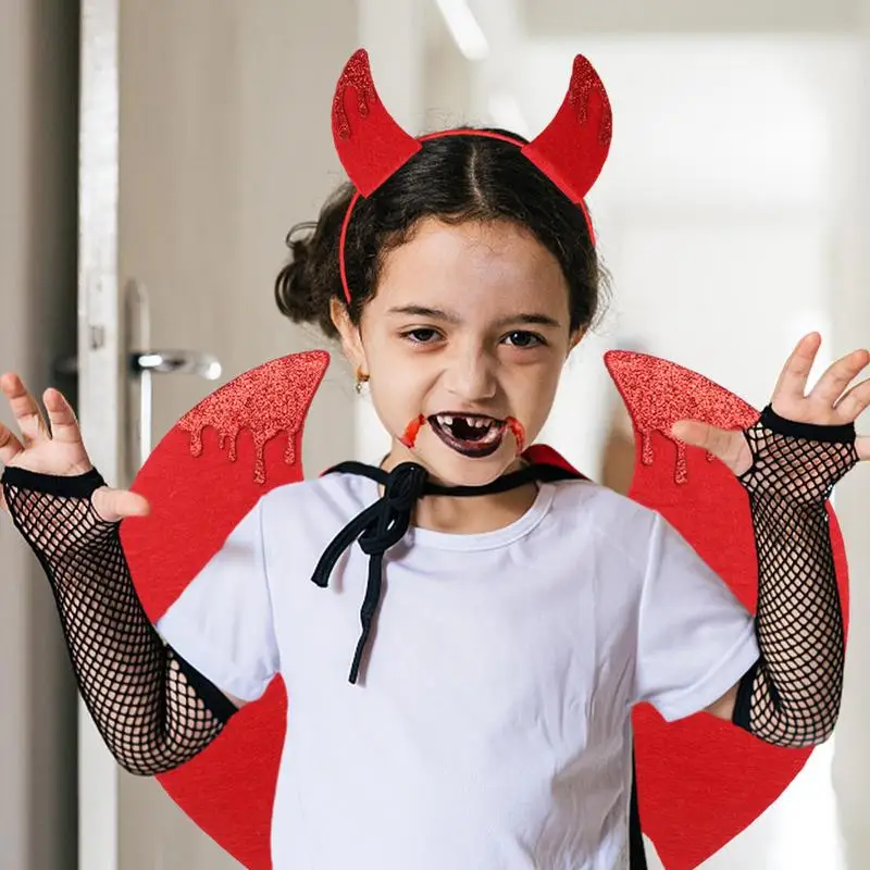 Homemade Devil Costume For Girls