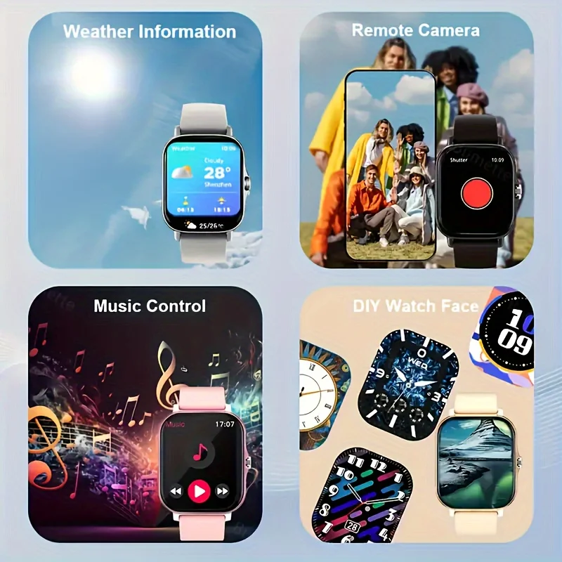 2025 Smart Watch with Call & Fitness Features 5