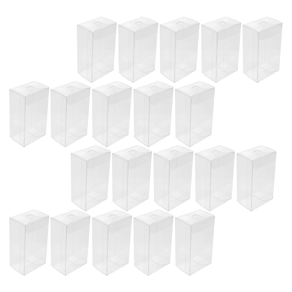 

20 Pcs Candy Ice Cream Box Gift Boxes Pops Gifts Pastry Carrier Pvc Mini Cakes Festival Snacks