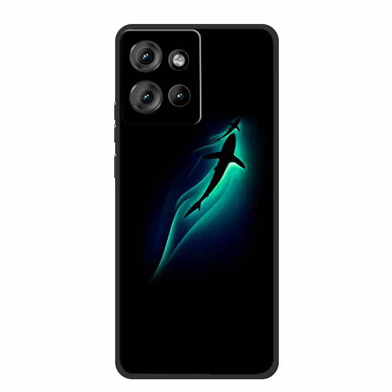 Sleek Black Shockproof TPU Silicone Phone Case - Soft Protective Back Cover 6.7 Coque