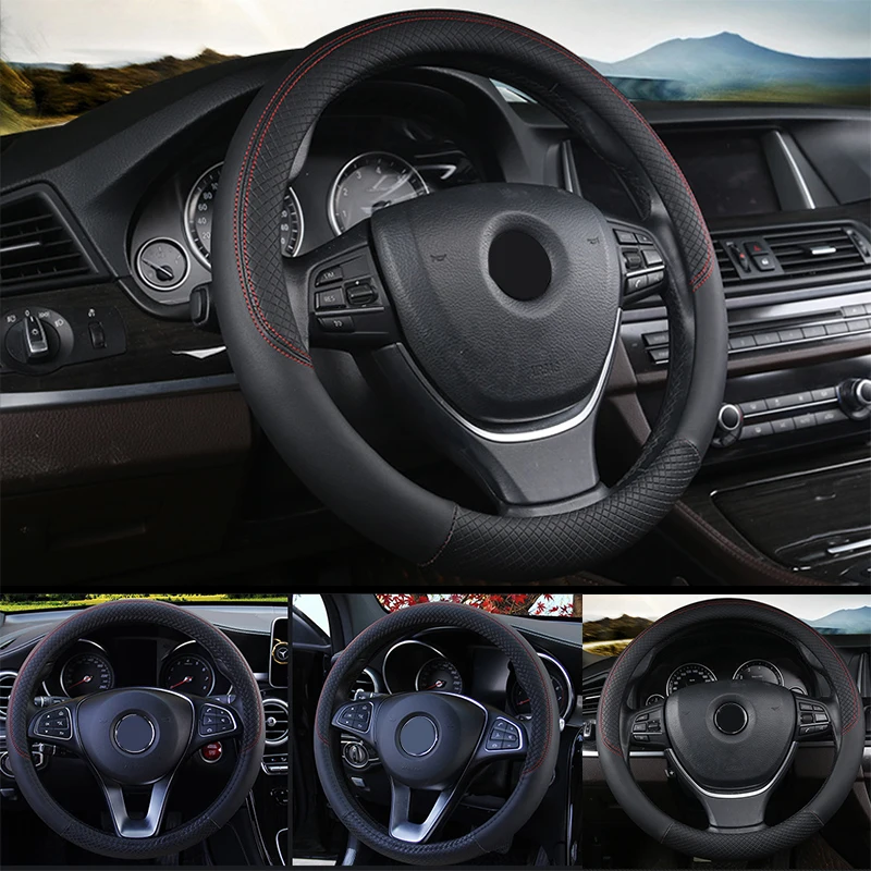 SEAMETAL Coprivolante per auto Protezione universale Coprivolante per auto Antiscivolo Sport 38 cm Coprivolante Merci - immagine 5
