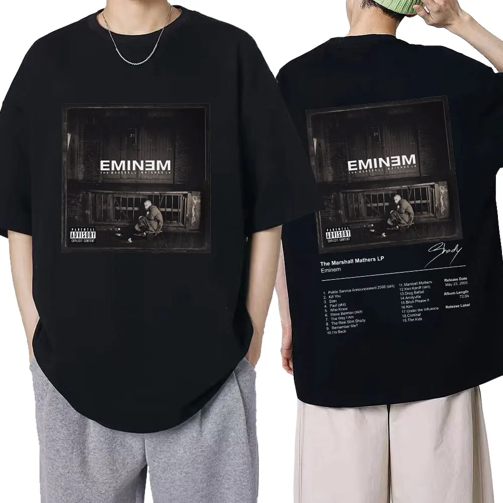 Eminem Rapper T Shirt The Marshall Mathers Lp Album Print Vintage